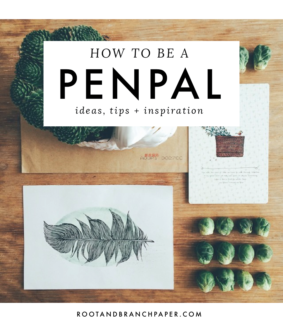 How to be a Pen Pal Letter Writing Tips + Inspiration — Root & Branch